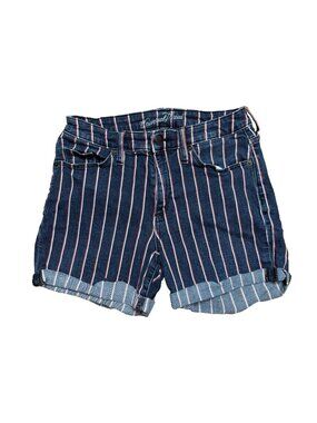 Wild Fable Shorts Women’s Size 6 Blue Red Stripe
